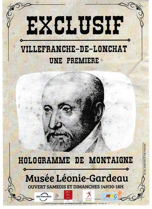 Montaigne au Musée de Villefranche de Lonchat.