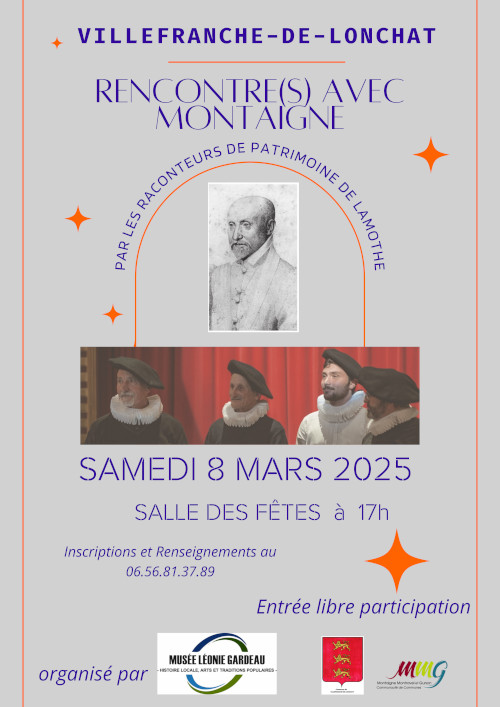 Rencontre avec Montaigne.